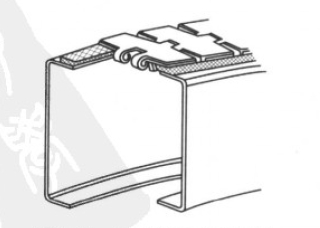 平頂鏈的支承結(jié)構(gòu)