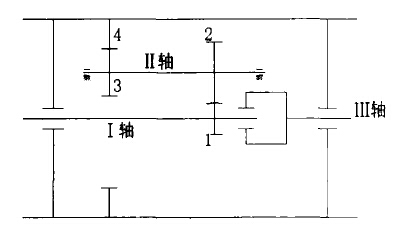 皮帶輸送機(jī)齒輪滾筒機(jī)構(gòu)運(yùn)動(dòng)簡(jiǎn)圖