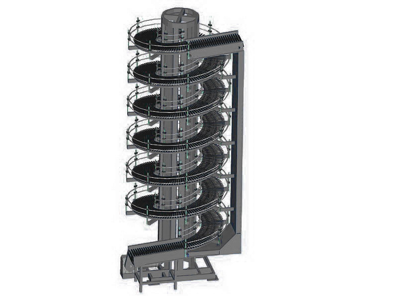 螺旋輸送機的動力運轉(zhuǎn)物料原理
