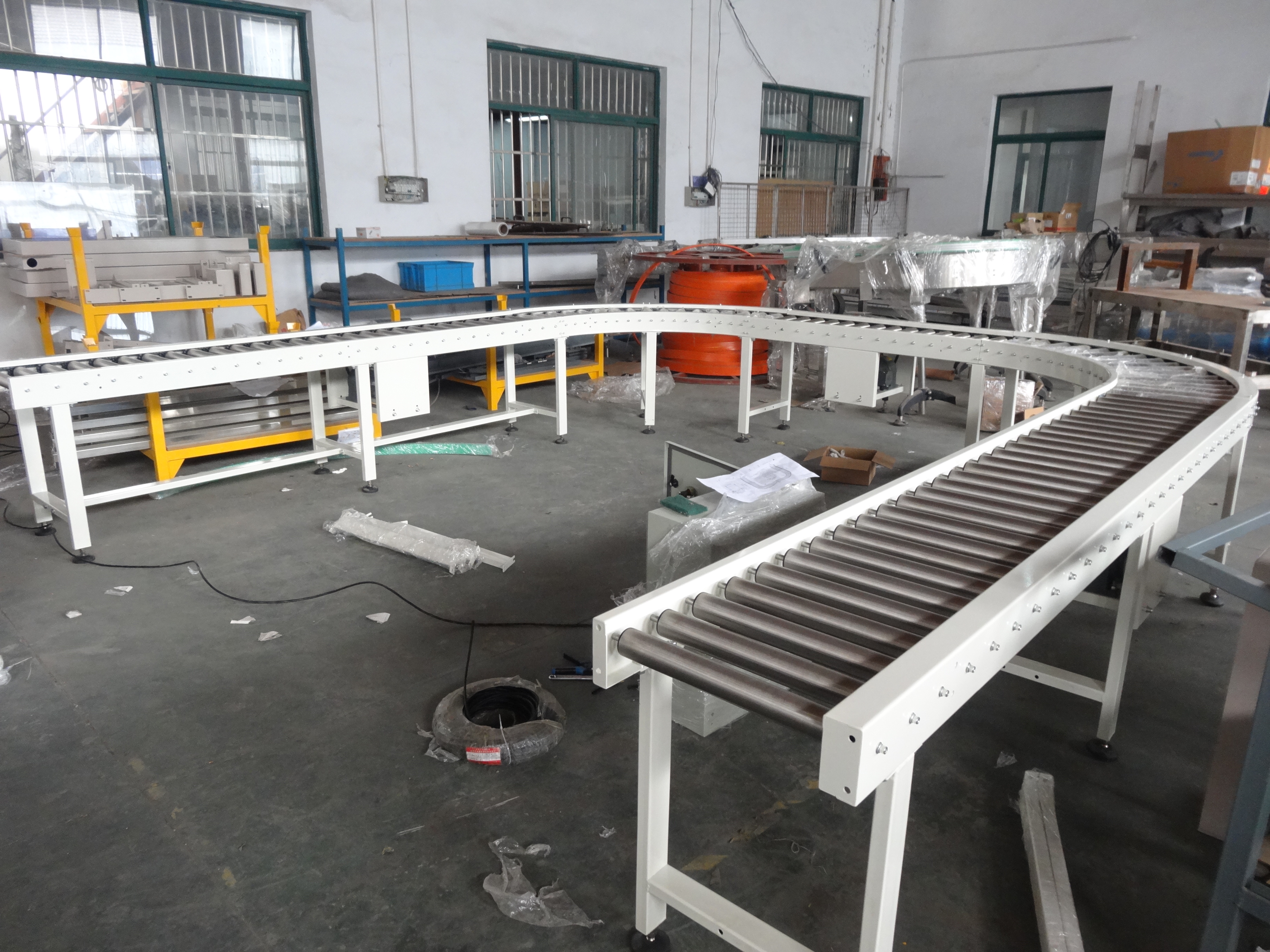 分析自由滾筒輸送機智能化、高效化的應用